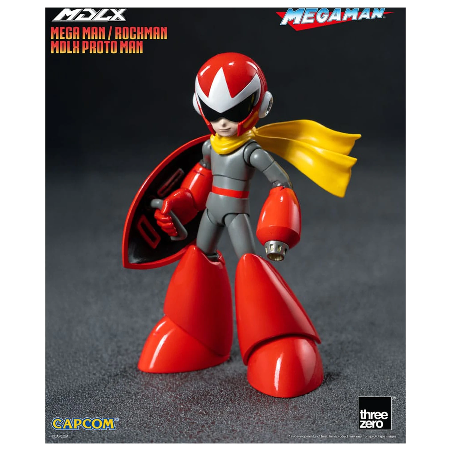 Mega Man MDLX Akční figurka Rockman / Mega Man Proto Man 10 cm fotografii produktu