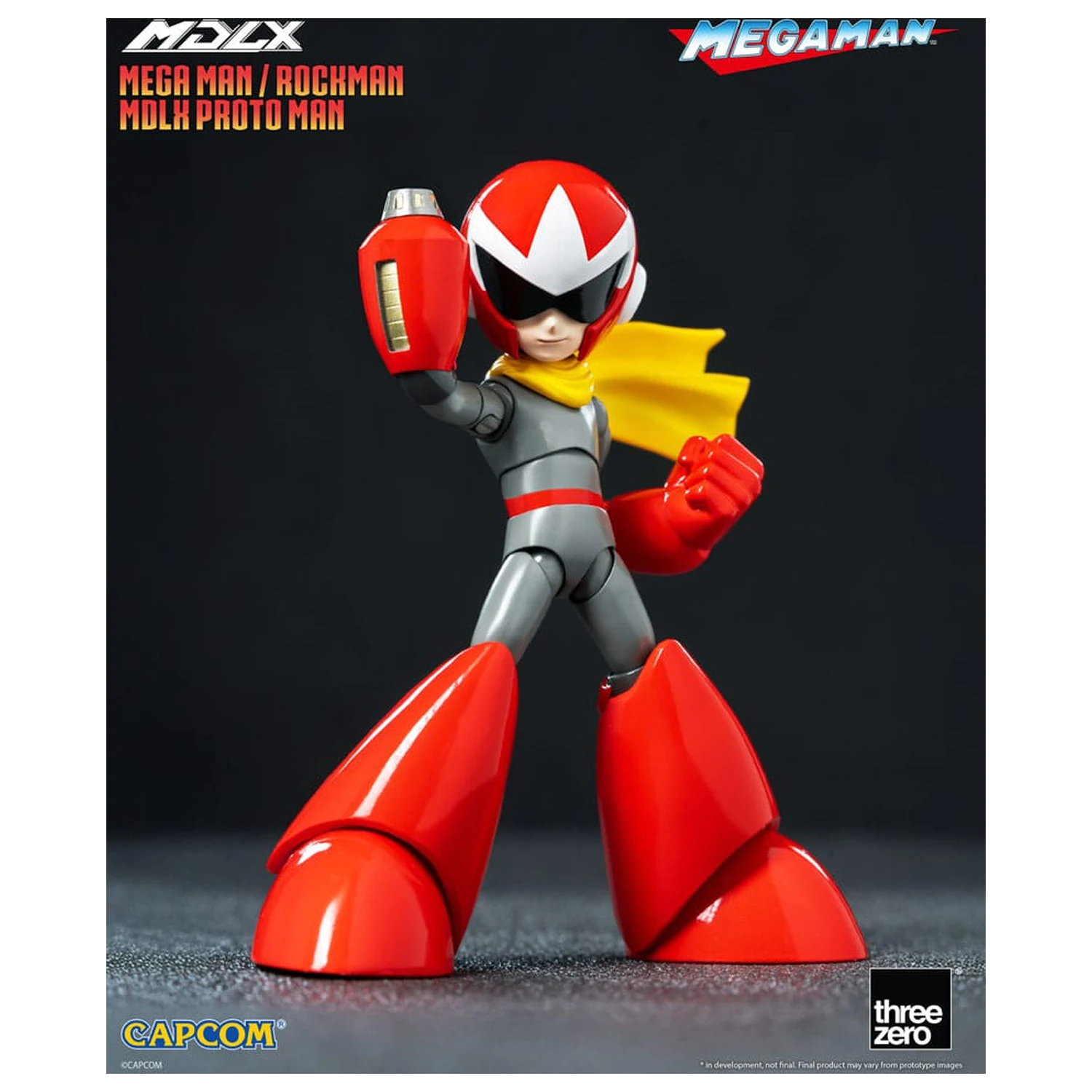 Mega Man MDLX Akční figurka Rockman / Mega Man Proto Man 10 cm fotografii produktu