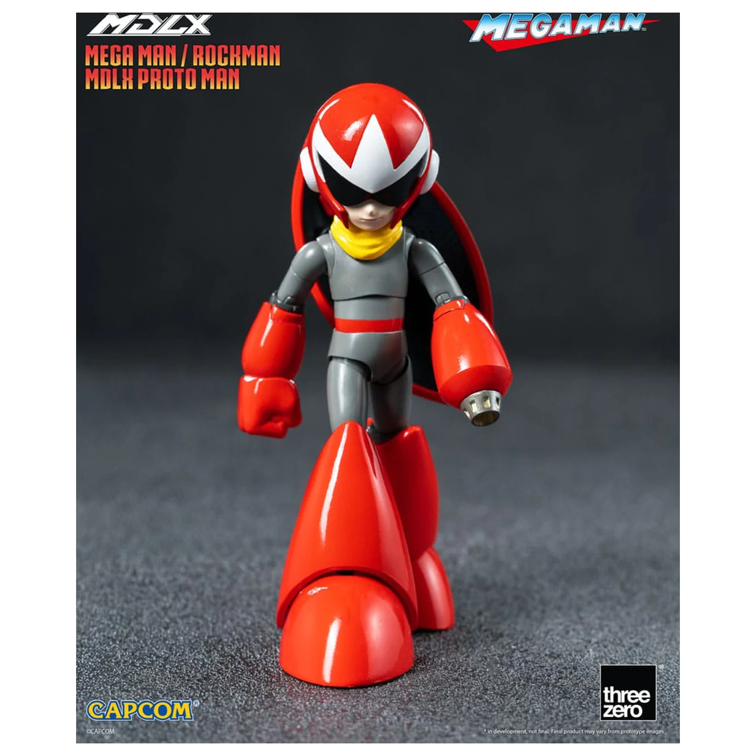 Mega Man MDLX Akční figurka Rockman / Mega Man Proto Man 10 cm fotografii produktu