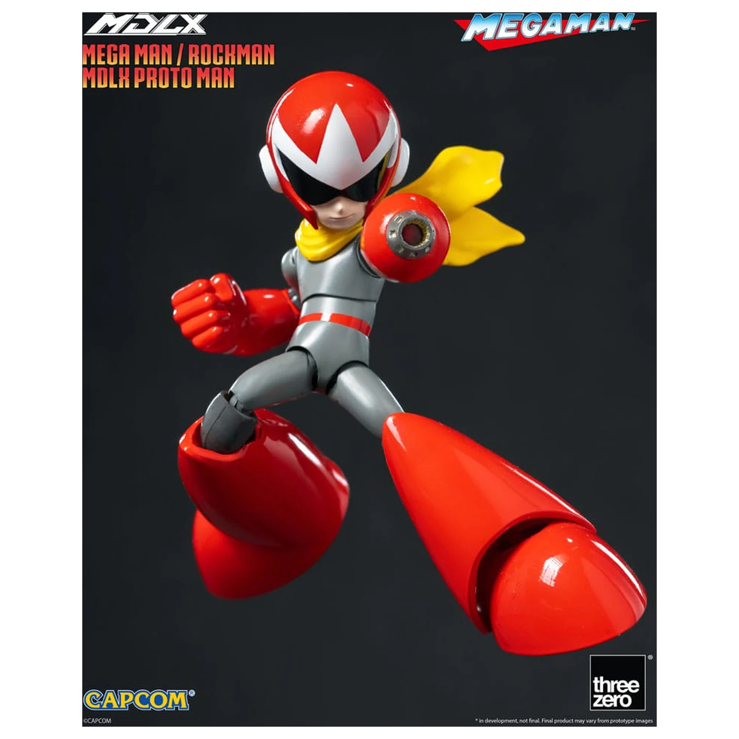 Mega Man MDLX Akční figurka Rockman / Mega Man Proto Man 10 cm fotografii produktu