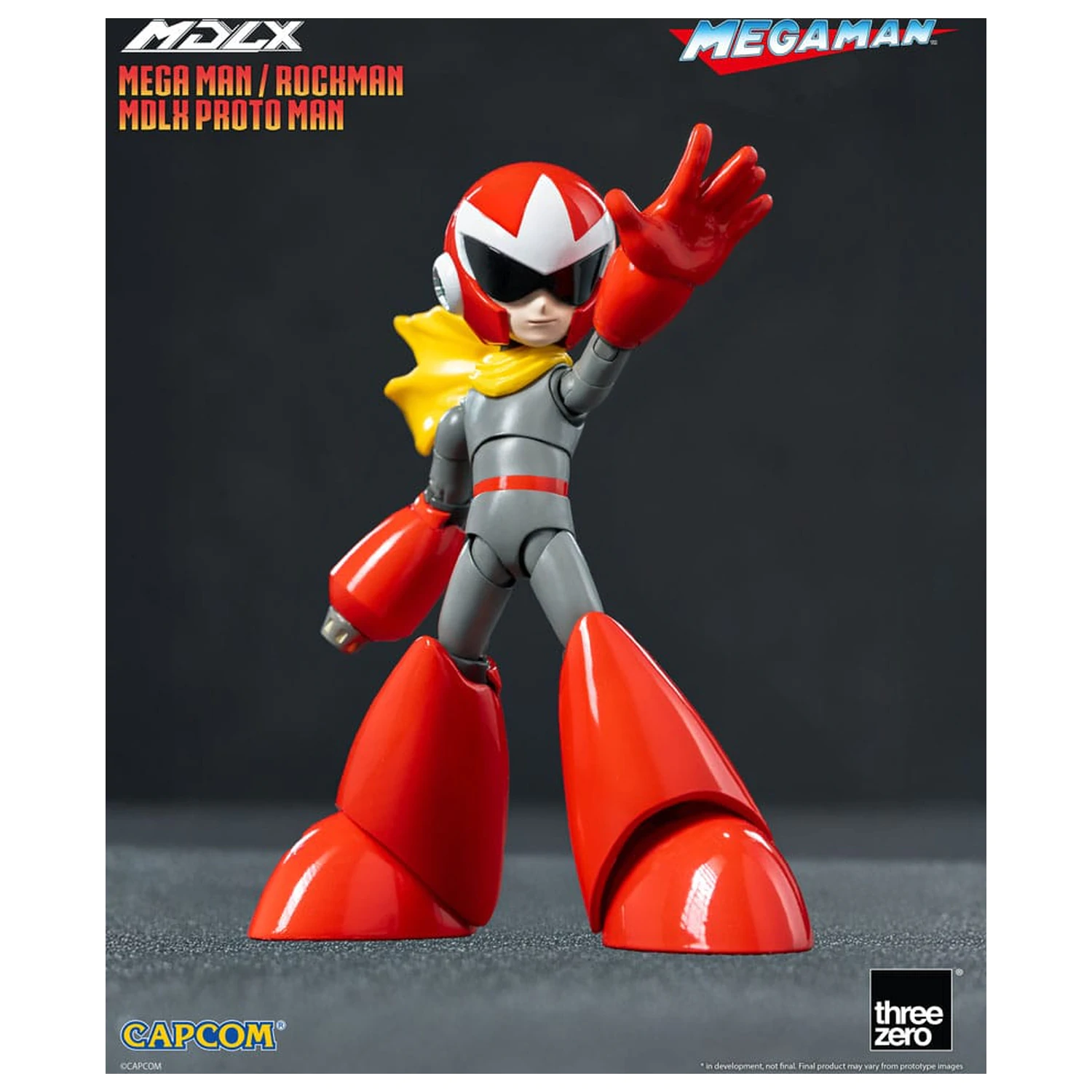Mega Man MDLX Akční figurka Rockman / Mega Man Proto Man 10 cm fotografii produktu