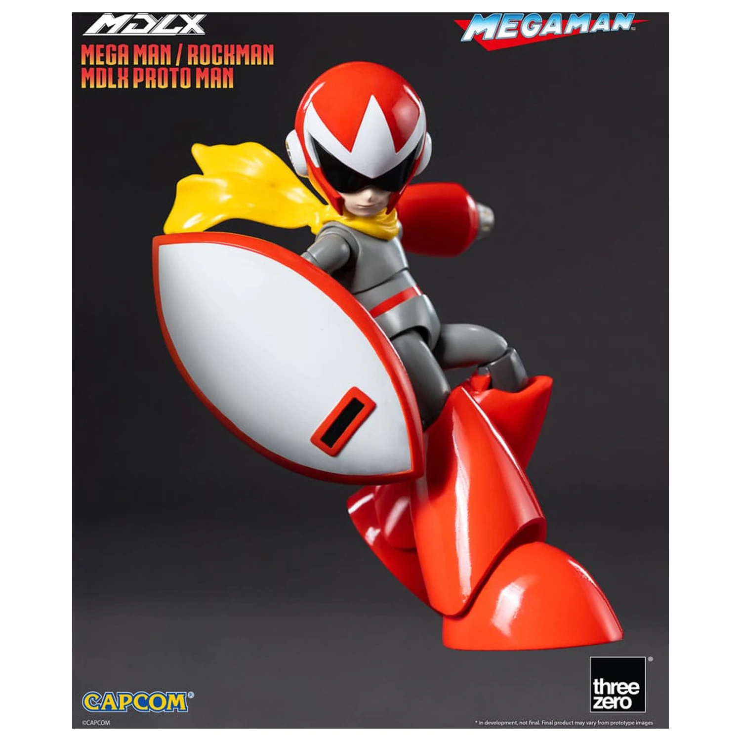 Mega Man MDLX Akční figurka Rockman / Mega Man Proto Man 10 cm fotografii produktu