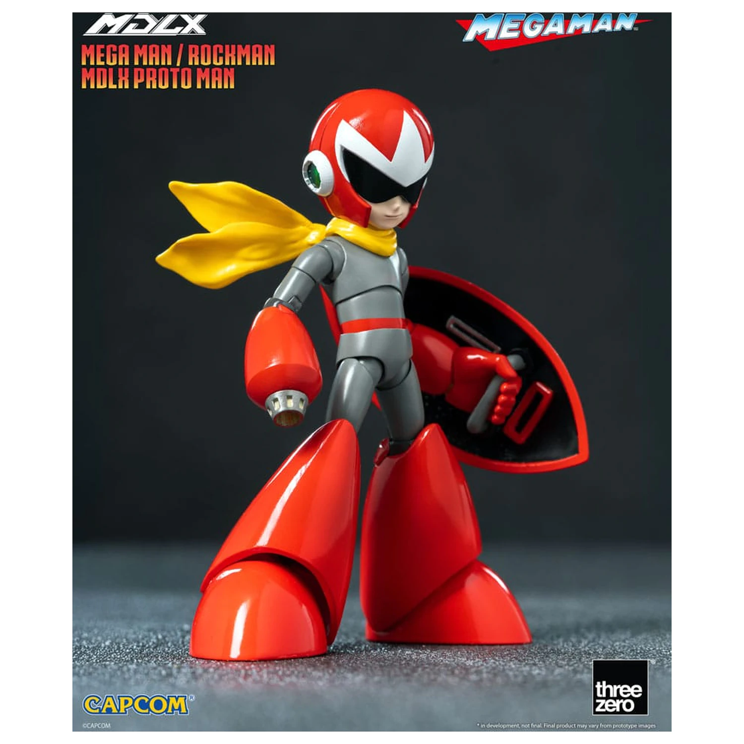 Mega Man MDLX Akční figurka Rockman / Mega Man Proto Man 10 cm fotografii produktu