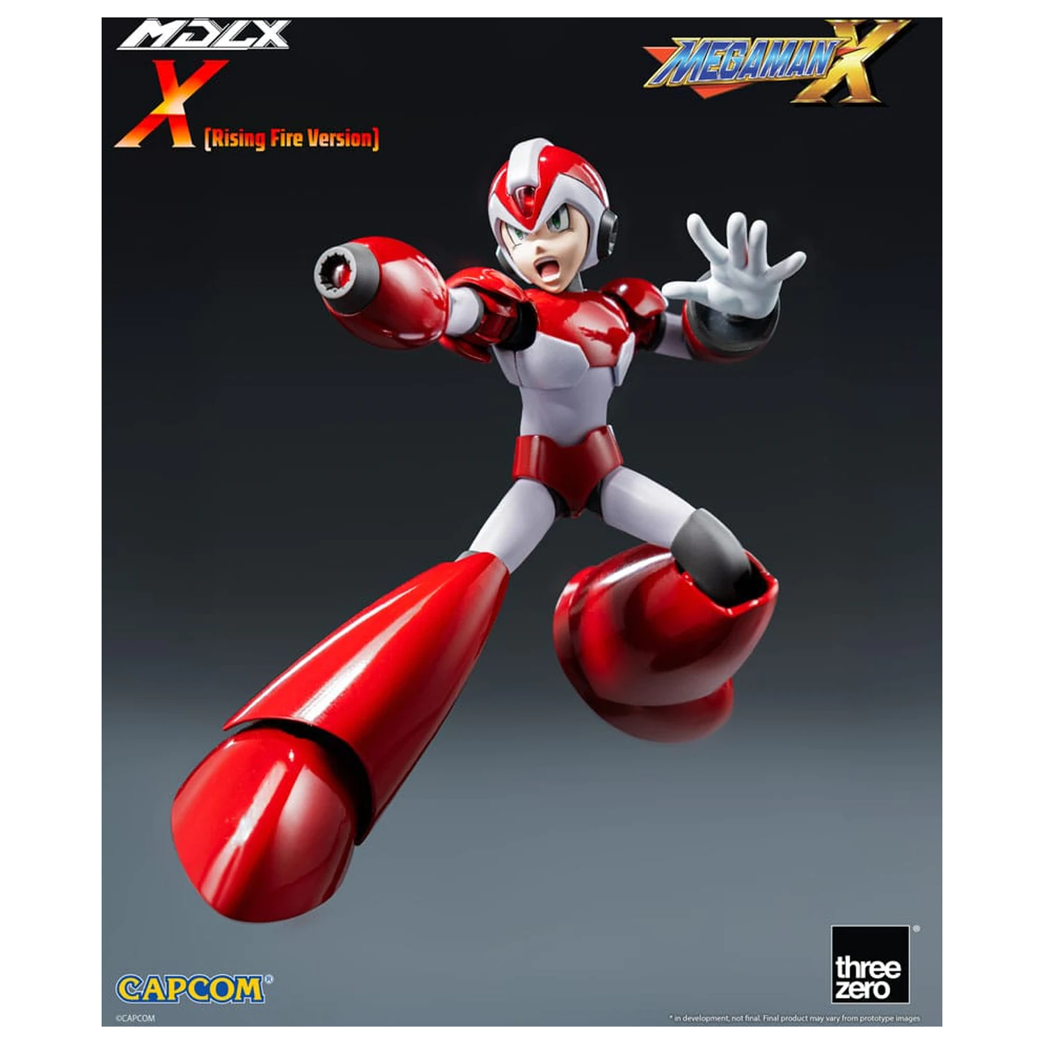 Mega Man MDLX akční figurka Rockman X / Mega Man X (Rising Fire Version) 12 cm fotografii produktu