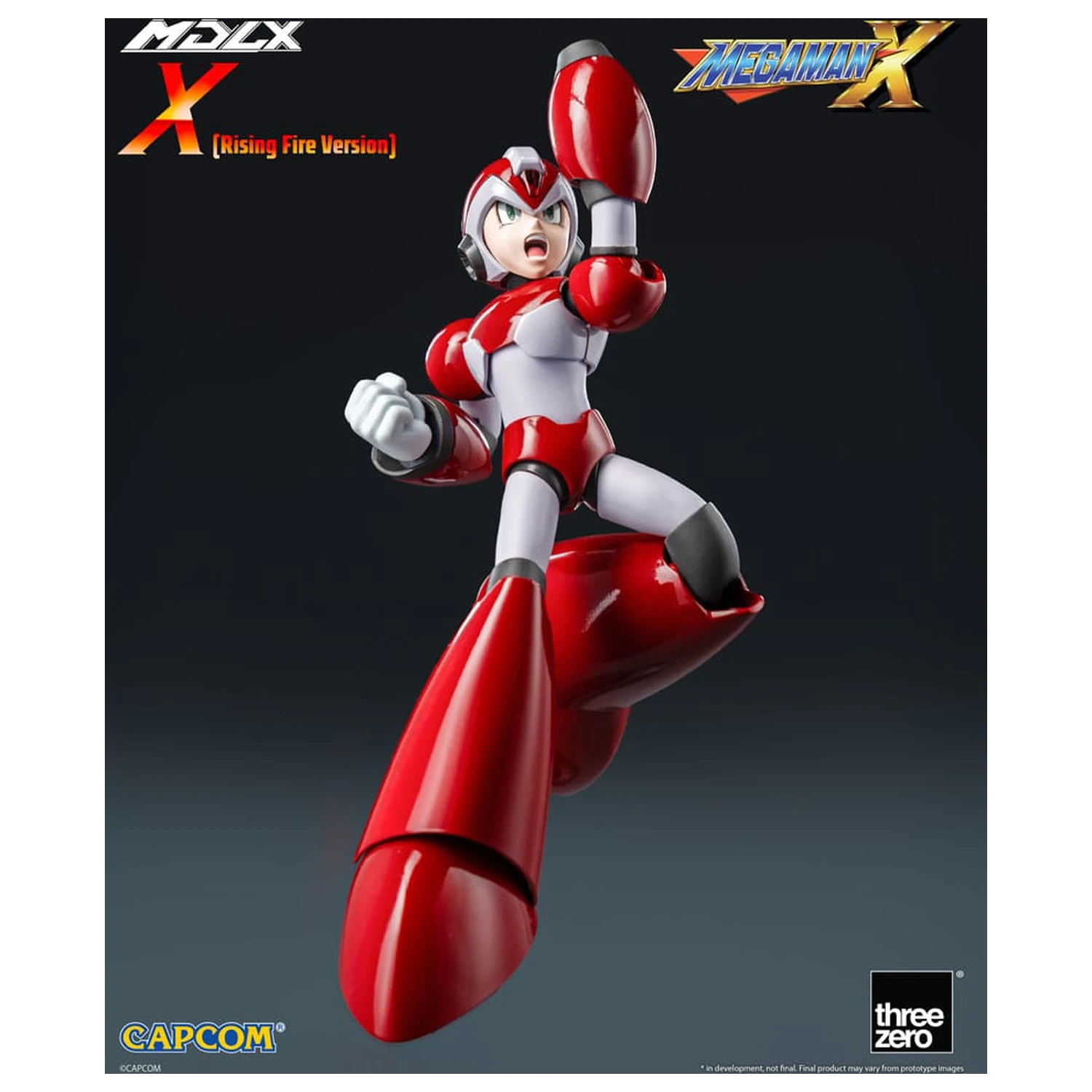 Mega Man MDLX akční figurka Rockman X / Mega Man X (Rising Fire Version) 12 cm fotografii produktu