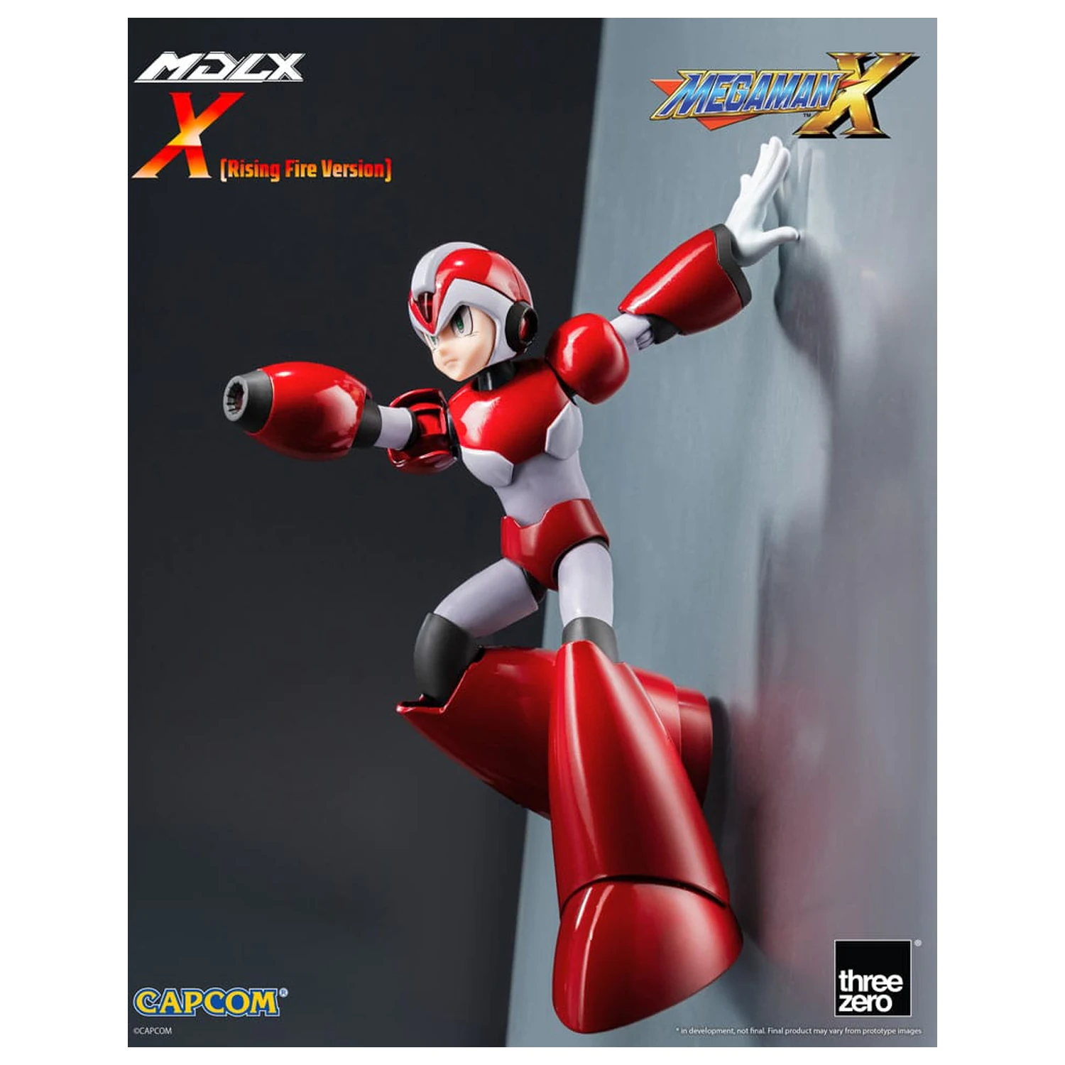 Mega Man MDLX akční figurka Rockman X / Mega Man X (Rising Fire Version) 12 cm fotografii produktu
