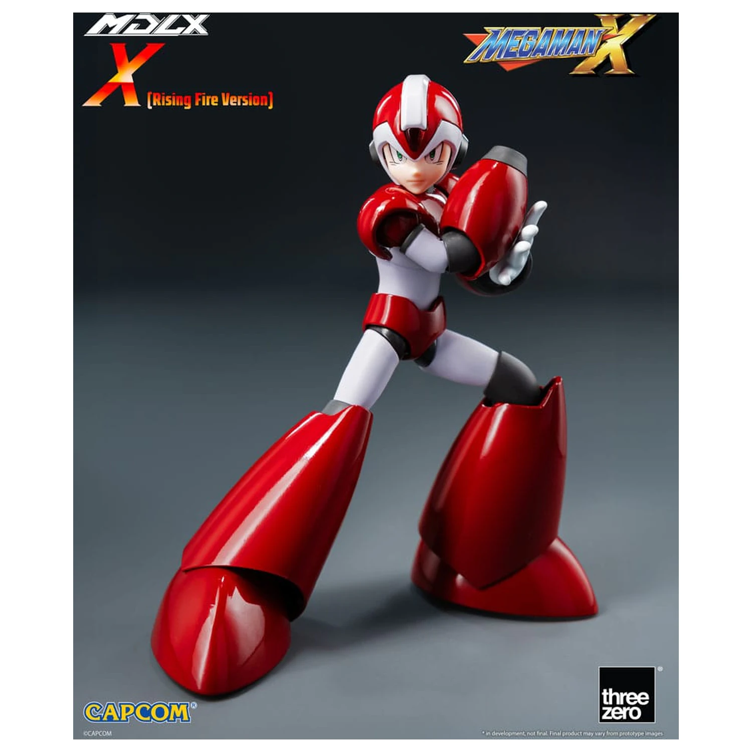 Mega Man MDLX akční figurka Rockman X / Mega Man X (Rising Fire Version) 12 cm fotografii produktu