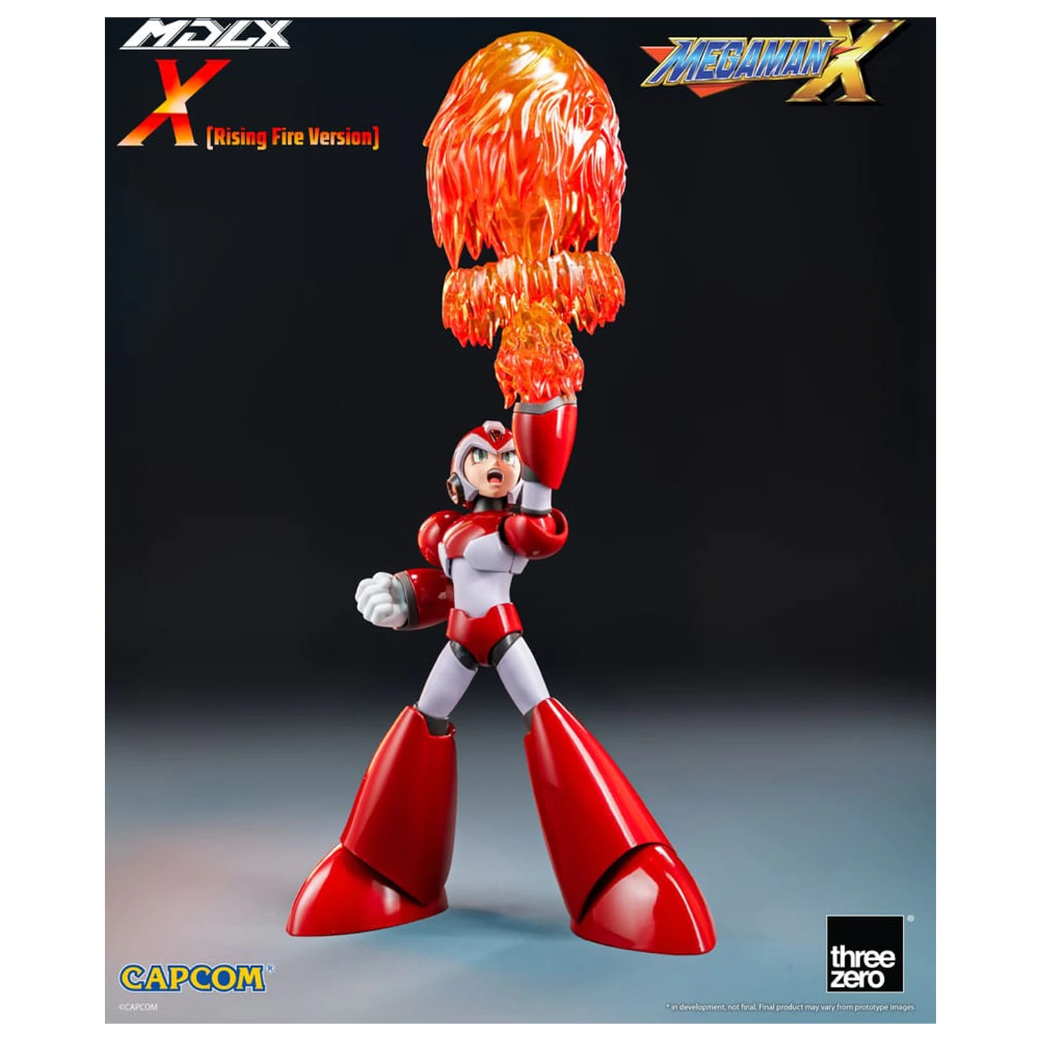 Mega Man MDLX akční figurka Rockman X / Mega Man X (Rising Fire Version) 12 cm fotografii produktu