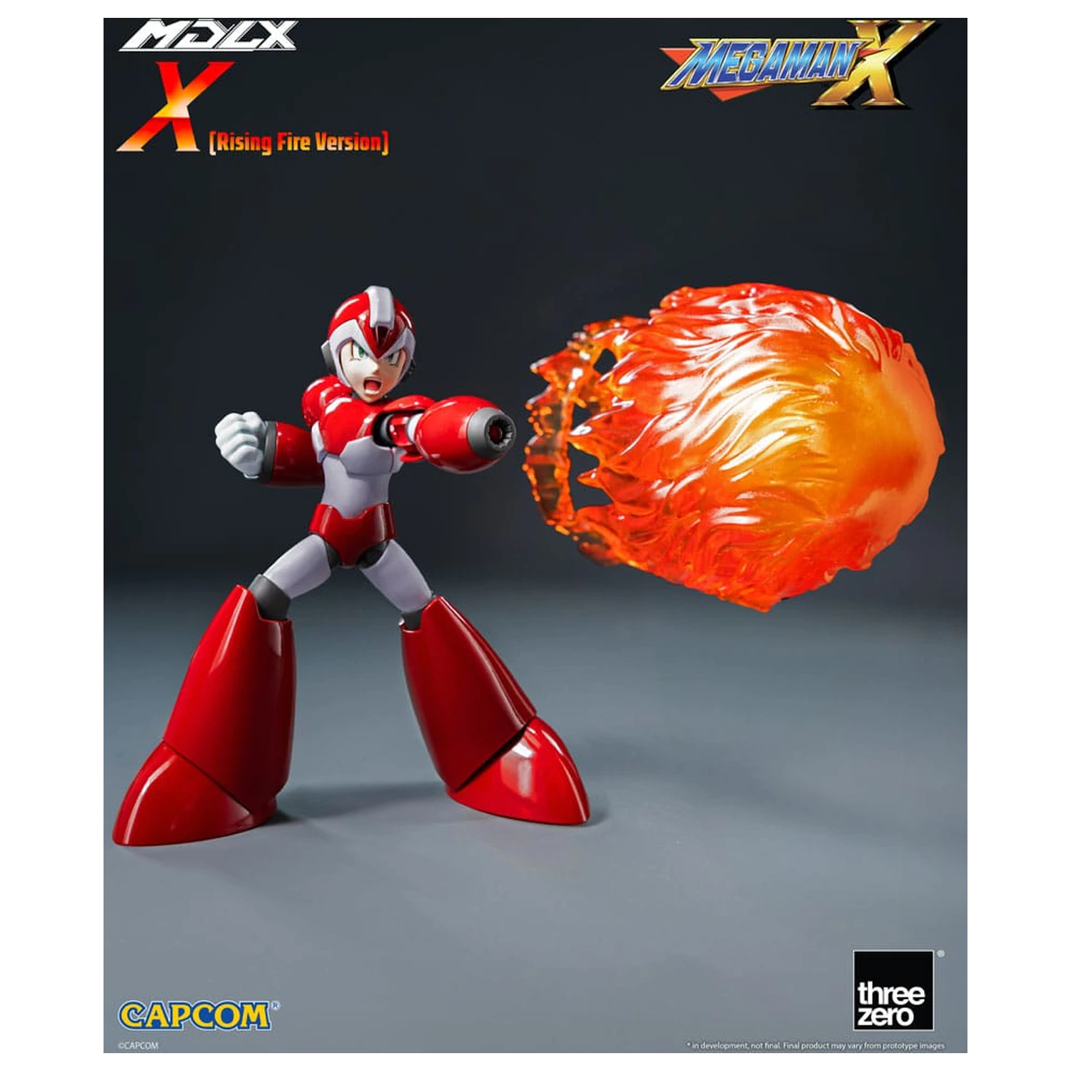 Mega Man MDLX akční figurka Rockman X / Mega Man X (Rising Fire Version) 12 cm fotografii produktu