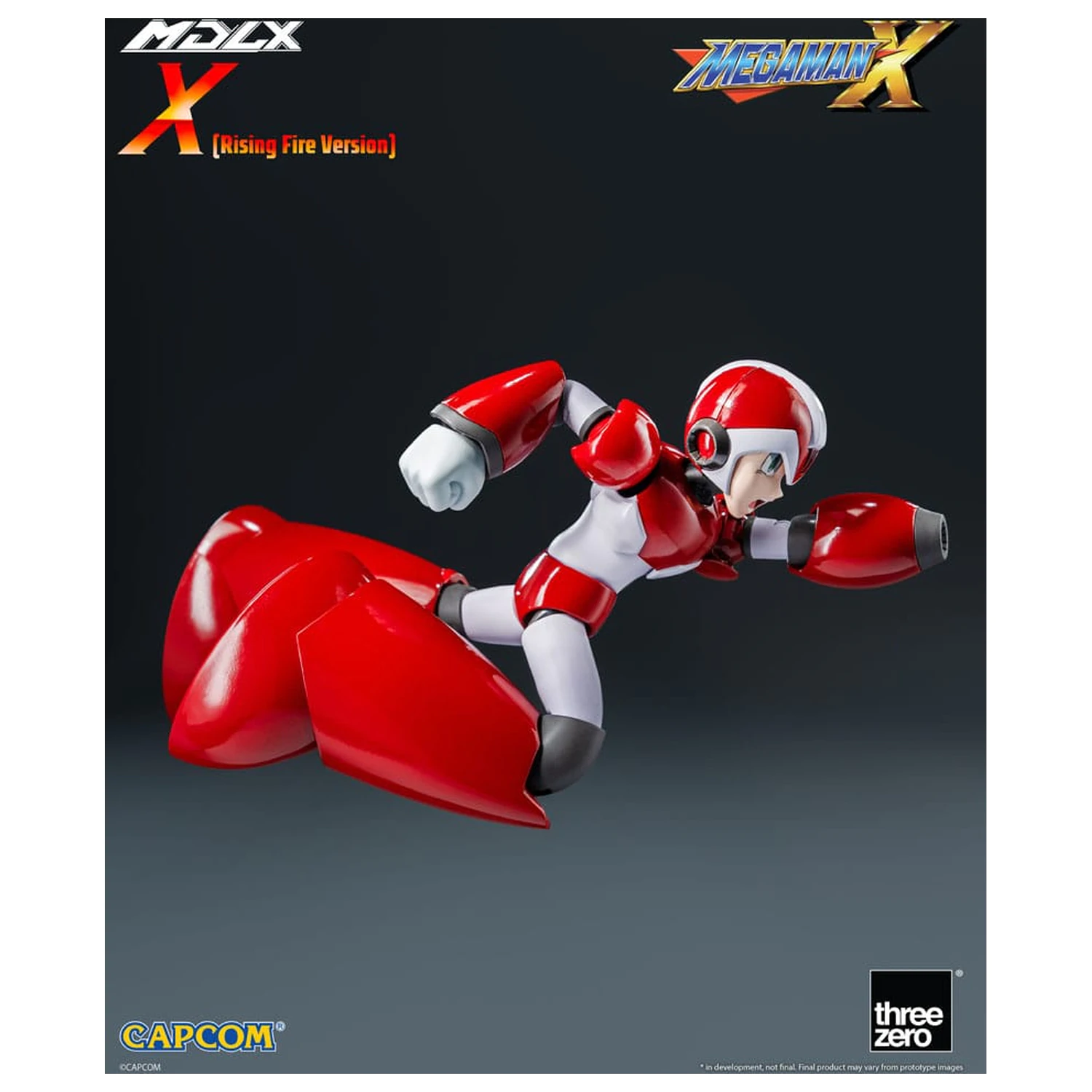 Mega Man MDLX akční figurka Rockman X / Mega Man X (Rising Fire Version) 12 cm fotografii produktu