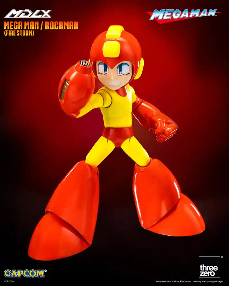 Akční figurka Mega Man MDLX Mega Man / Rockman (Fire Storm) 10 cm fotografii produktu