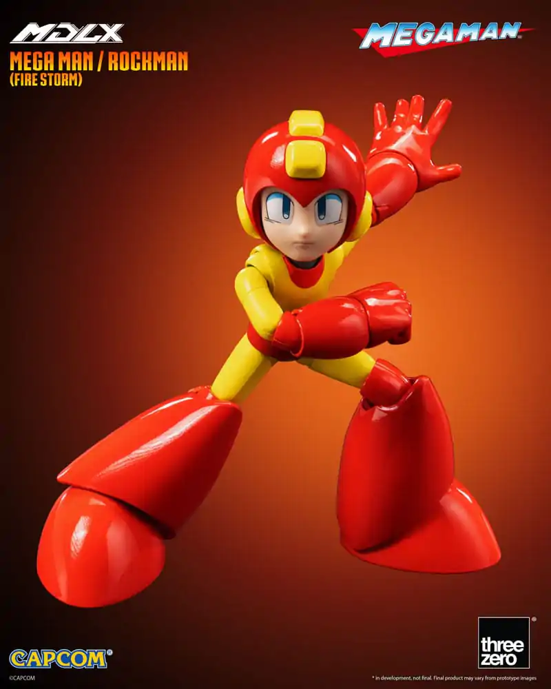 Akční figurka Mega Man MDLX Mega Man / Rockman (Fire Storm) 10 cm fotografii produktu