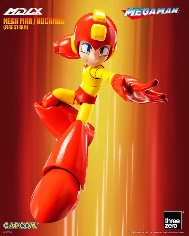 Akční figurka Mega Man MDLX Mega Man / Rockman (Fire Storm) 10 cm fotografii produktu