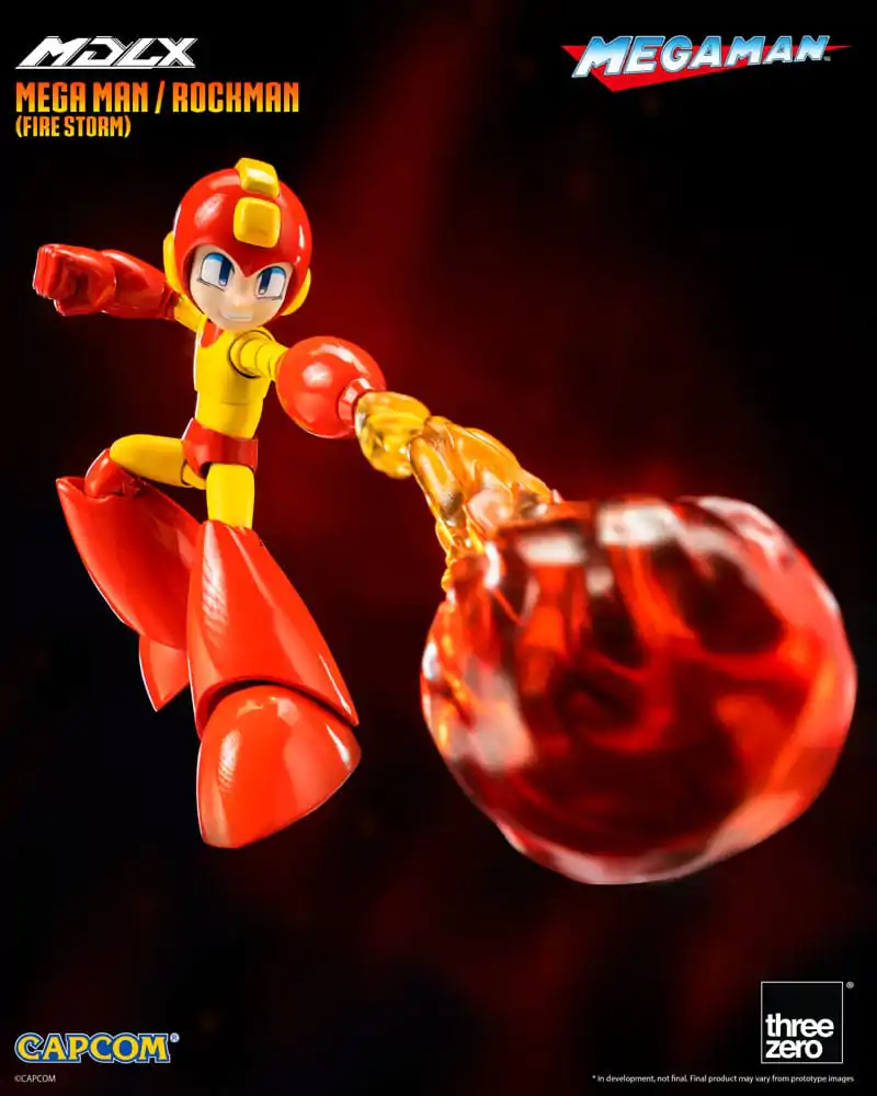 Akční figurka Mega Man MDLX Mega Man / Rockman (Fire Storm) 10 cm fotografii produktu