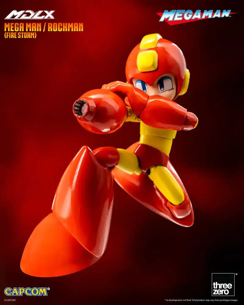 Akční figurka Mega Man MDLX Mega Man / Rockman (Fire Storm) 10 cm fotografii produktu