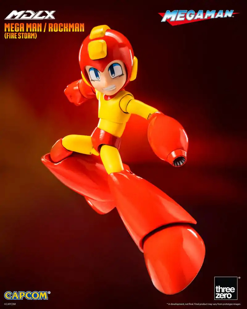 Akční figurka Mega Man MDLX Mega Man / Rockman (Fire Storm) 10 cm fotografii produktu