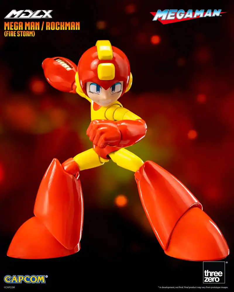 Akční figurka Mega Man MDLX Mega Man / Rockman (Fire Storm) 10 cm fotografii produktu