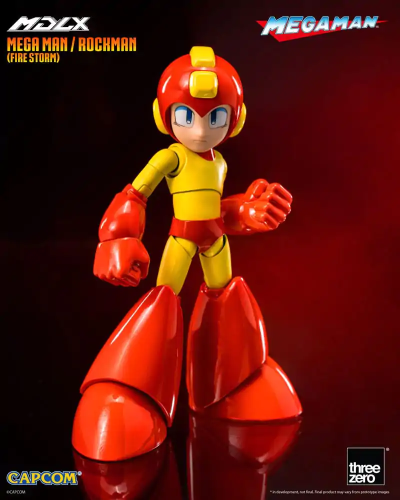 Akční figurka Mega Man MDLX Mega Man / Rockman (Fire Storm) 10 cm fotografii produktu