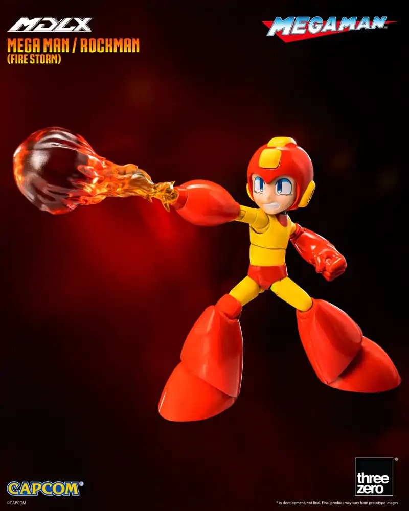 Akční figurka Mega Man MDLX Mega Man / Rockman (Fire Storm) 10 cm fotografii produktu