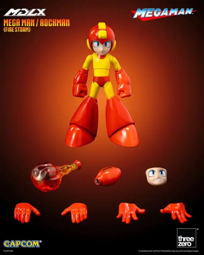 Akční figurka Mega Man MDLX Mega Man / Rockman (Fire Storm) 10 cm fotografii produktu