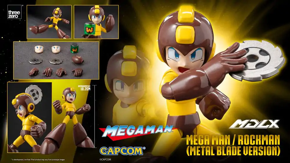 Mega Man MDLX Akční figurka Mega Man / Rockman (Metal Blade Version) 10 cm fotografii produktu