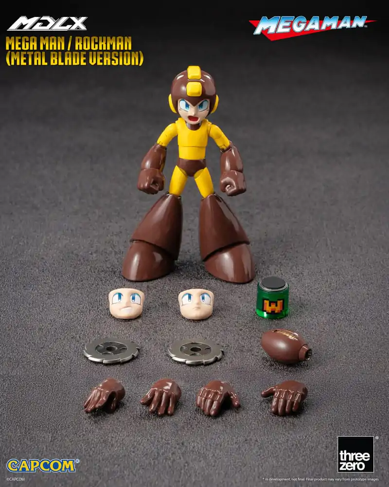 Mega Man MDLX Akční figurka Mega Man / Rockman (Metal Blade Version) 10 cm fotografii produktu