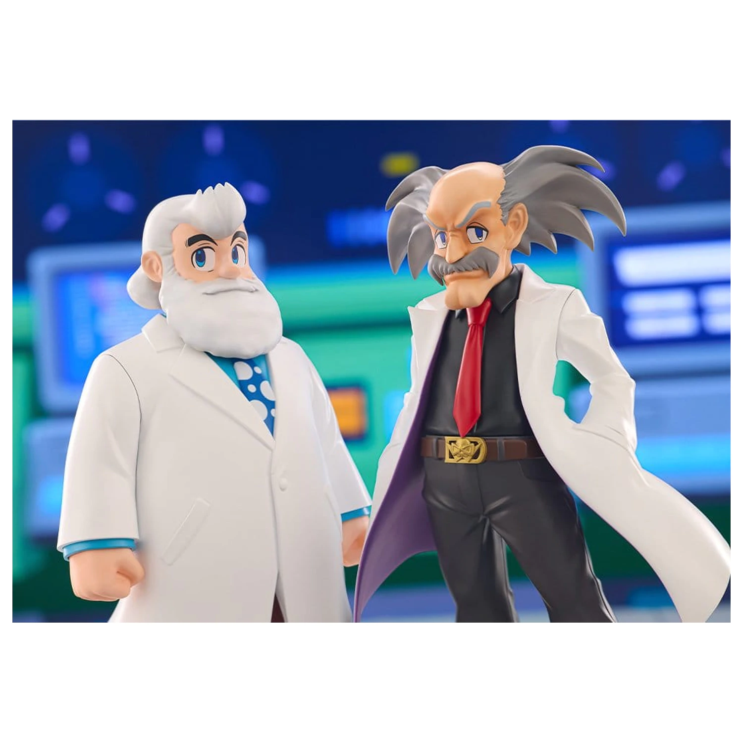 Mega Man Oshi Works PVC figurky 2-Pack Dr. Wily & Dr. Light fotografii produktu