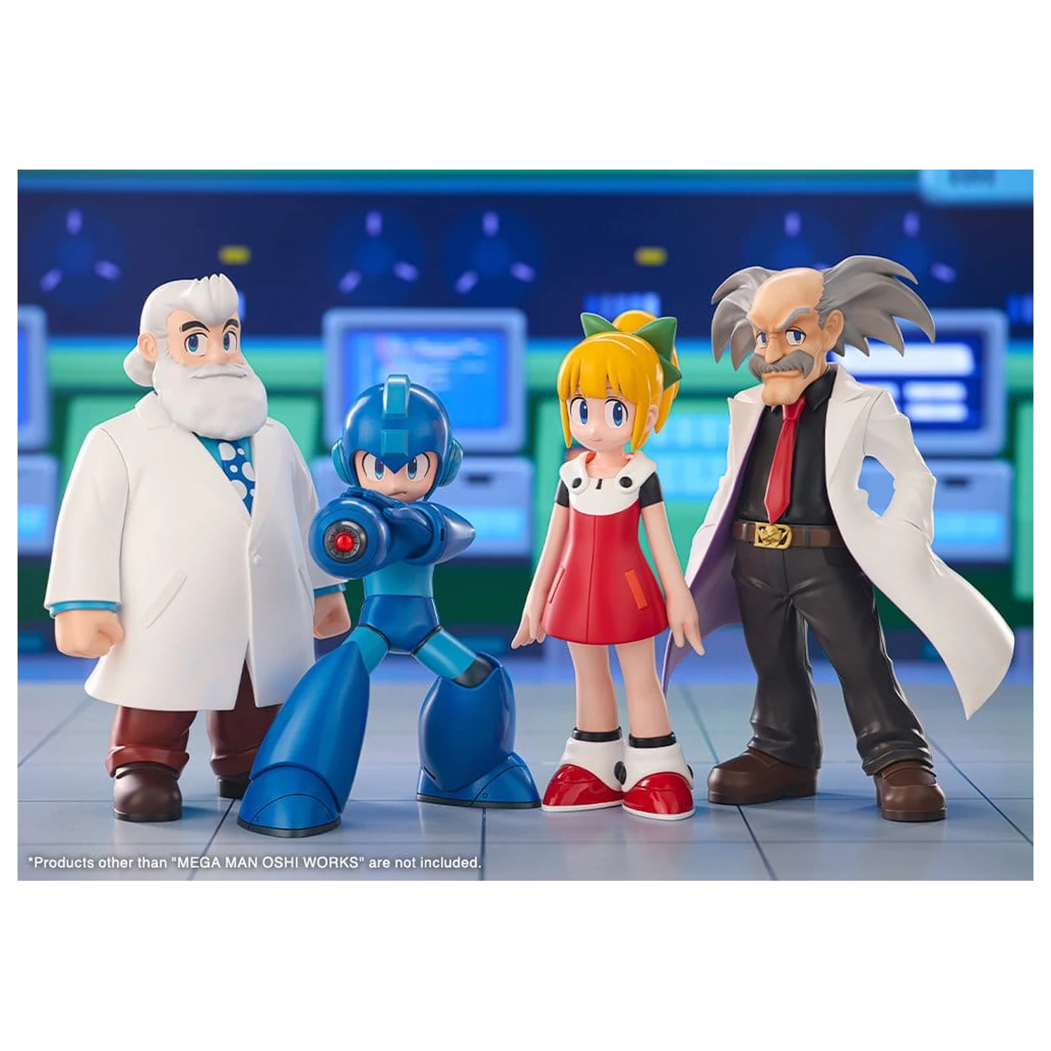 Mega Man Oshi Works PVC figurka Mega Man 18 cm fotografii produktu
