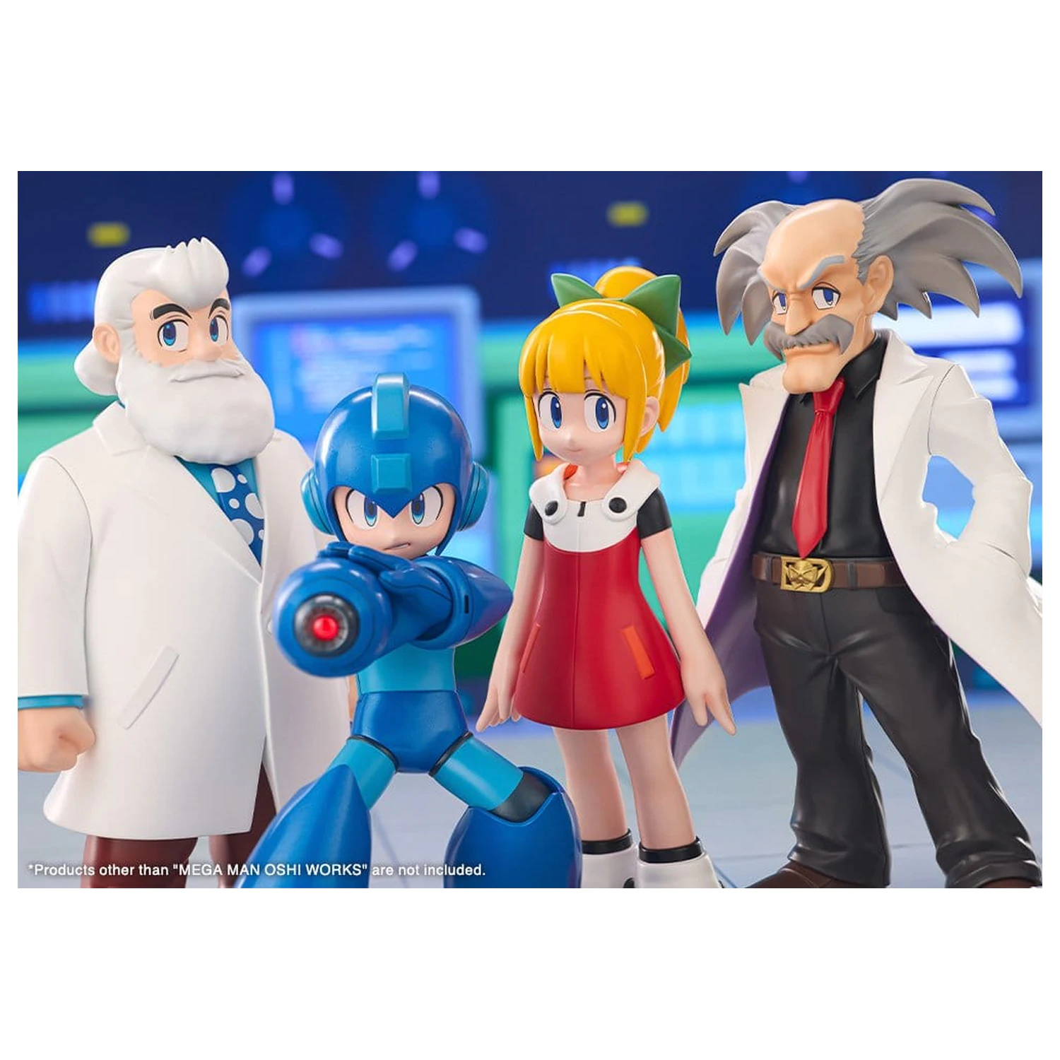 Mega Man Oshi Works PVC figurka Mega Man 18 cm fotografii produktu