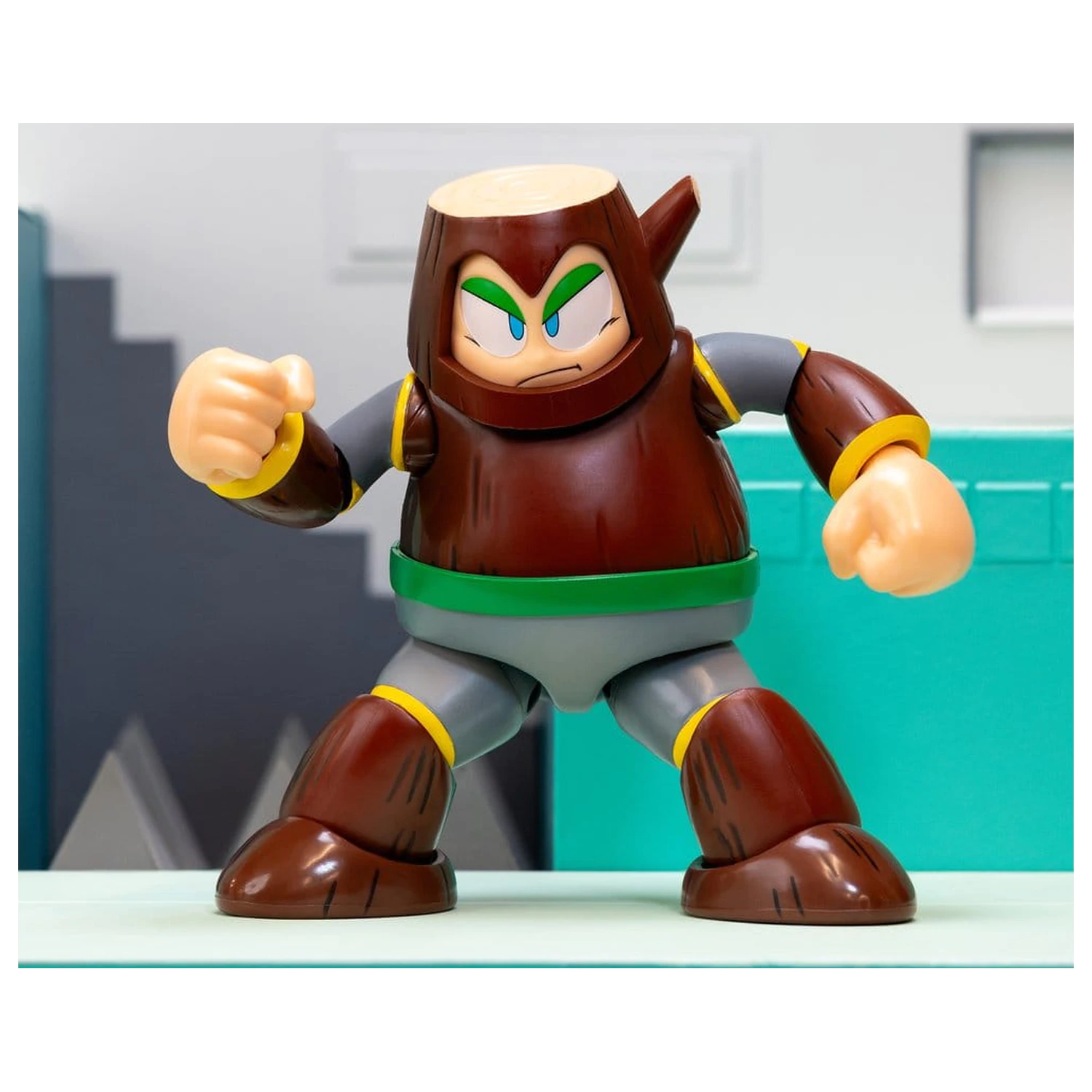 Mega Man akční figurka Wood Man 11 cm fotografii produktu