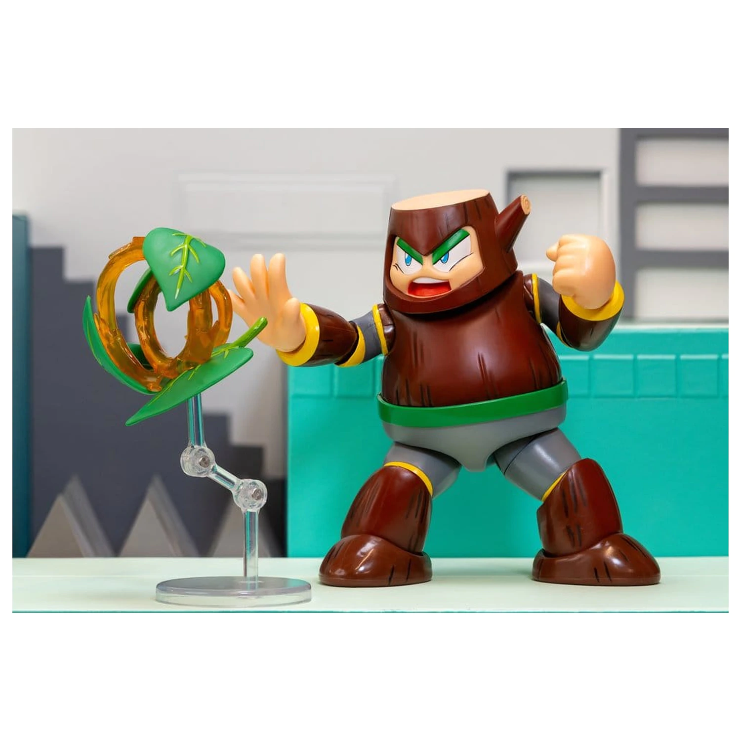 Mega Man akční figurka Wood Man 11 cm fotografii produktu
