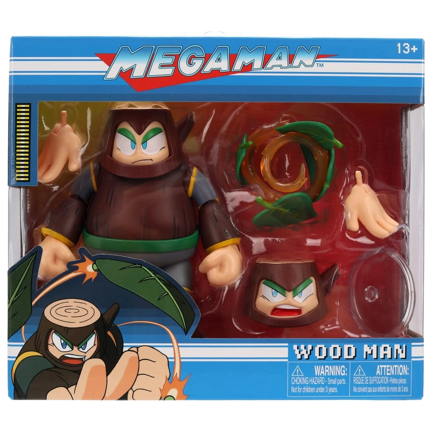 Mega Man akční figurka Wood Man 11 cm fotografii produktu