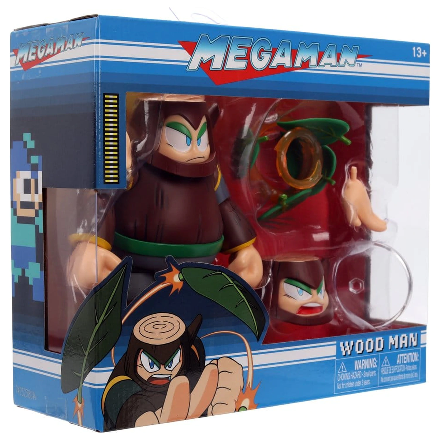 Mega Man akční figurka Wood Man 11 cm fotografii produktu