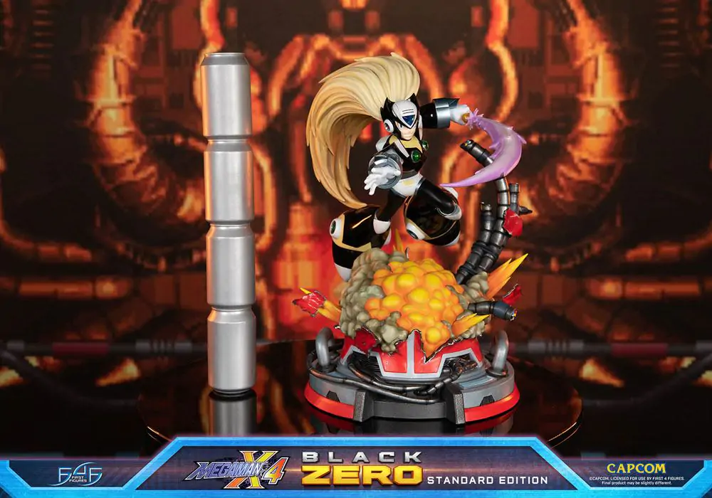 Soška Mega Man X Black Zero 43 cm fotografii produktu