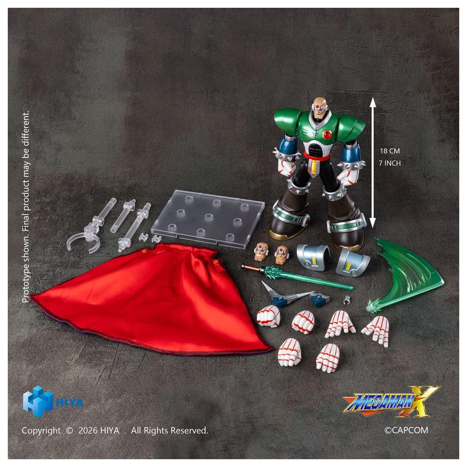 Mega Man X Exquisite Basic Akční figurka Sigma 18 cm fotografii produktu