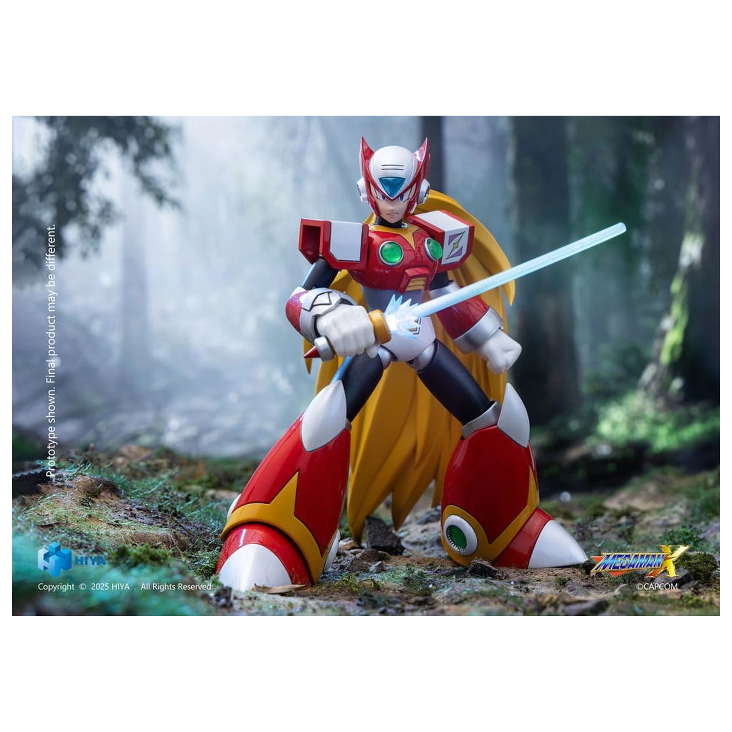 Mega Man X Exquisite Basic Akční figurka Zero 15 cm fotografii produktu