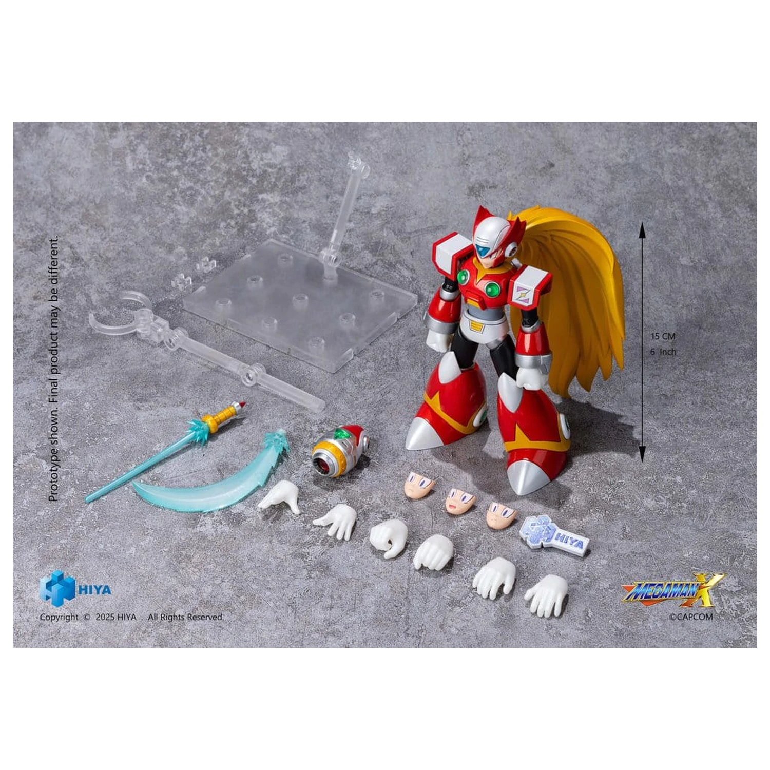 Mega Man X Exquisite Basic Akční figurka Zero 15 cm fotografii produktu