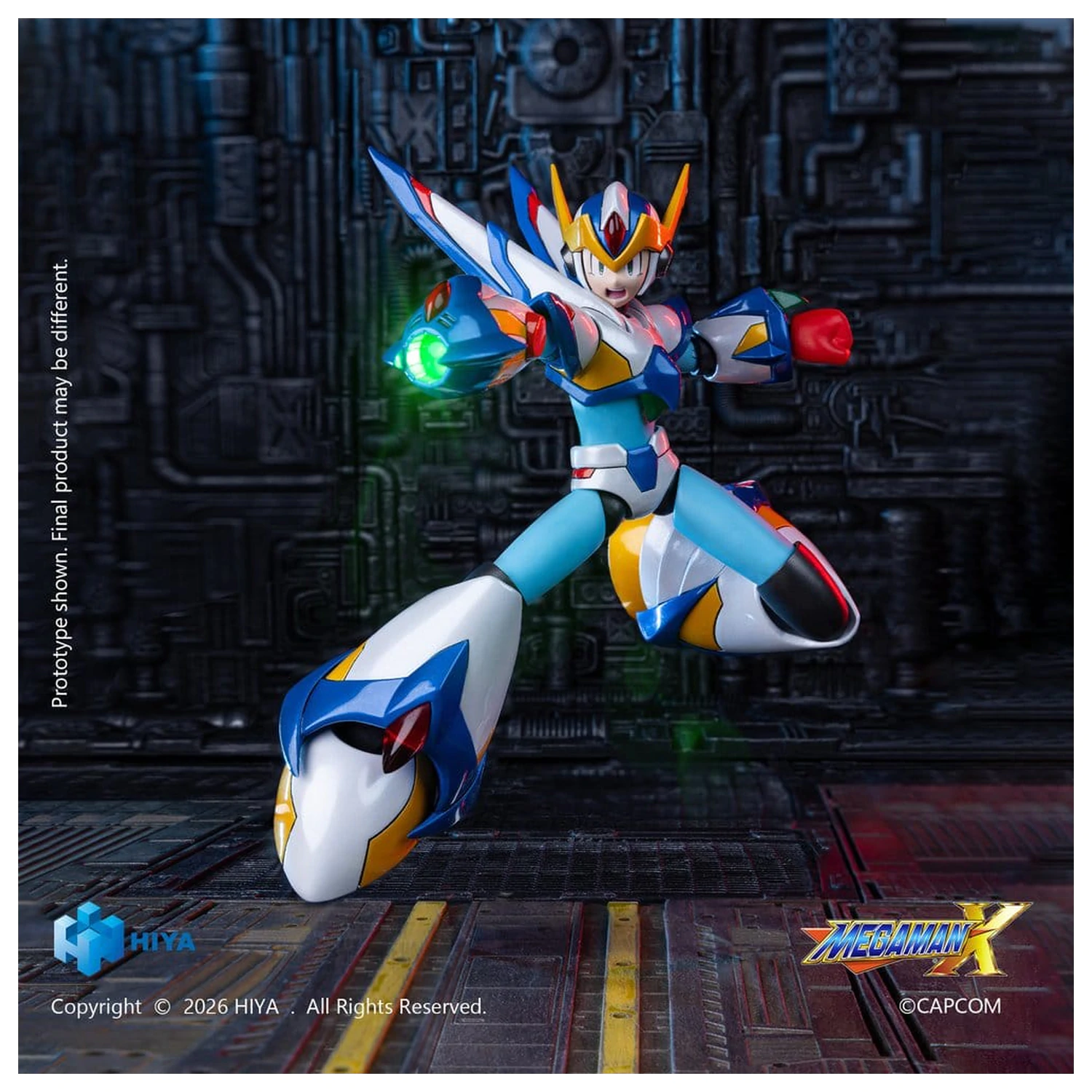 Mega Man X Exquisite Basic Series Akční figurka X Falcon Armor Version 15 cm fotografii produktu