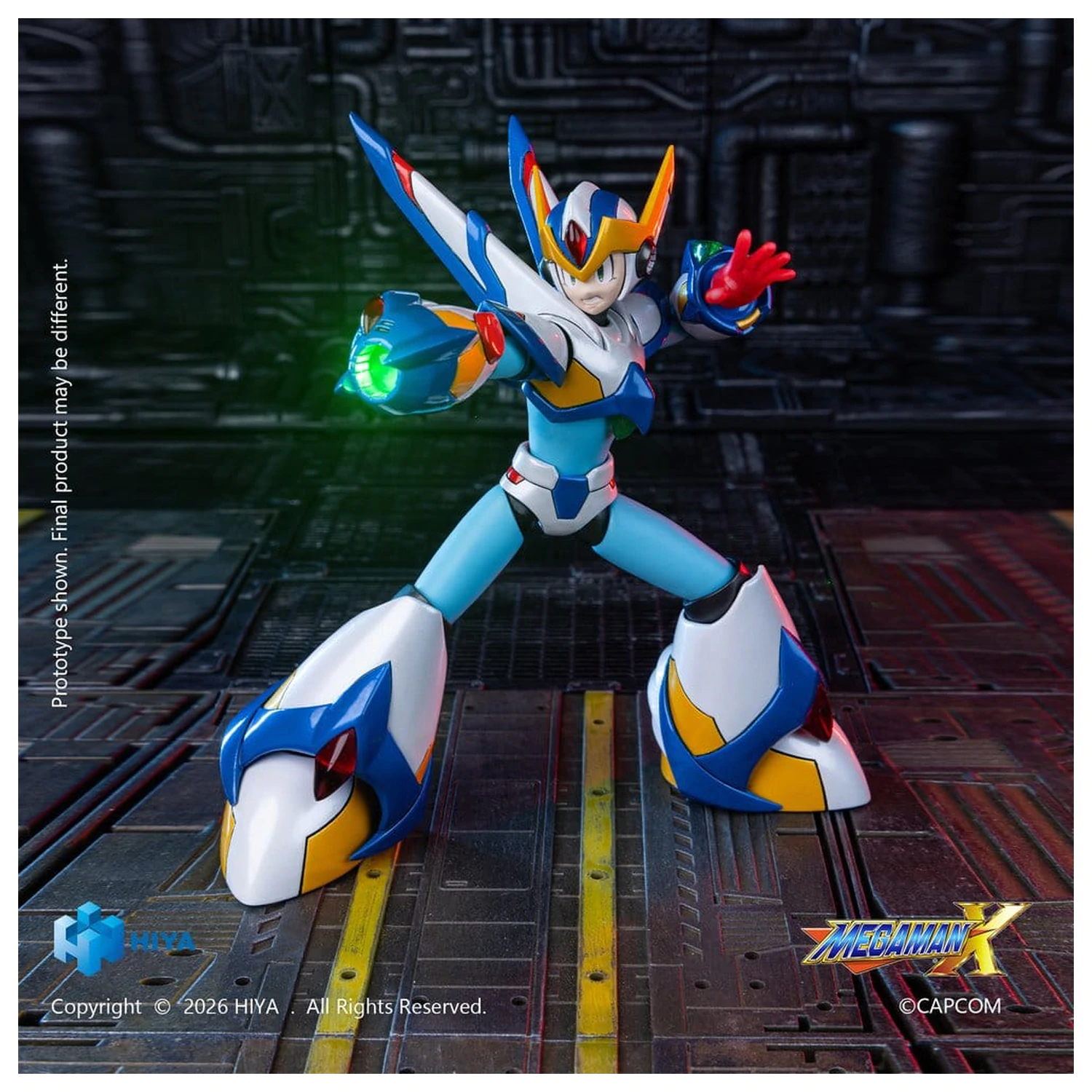 Mega Man X Exquisite Basic Series Akční figurka X Falcon Armor Version 15 cm fotografii produktu