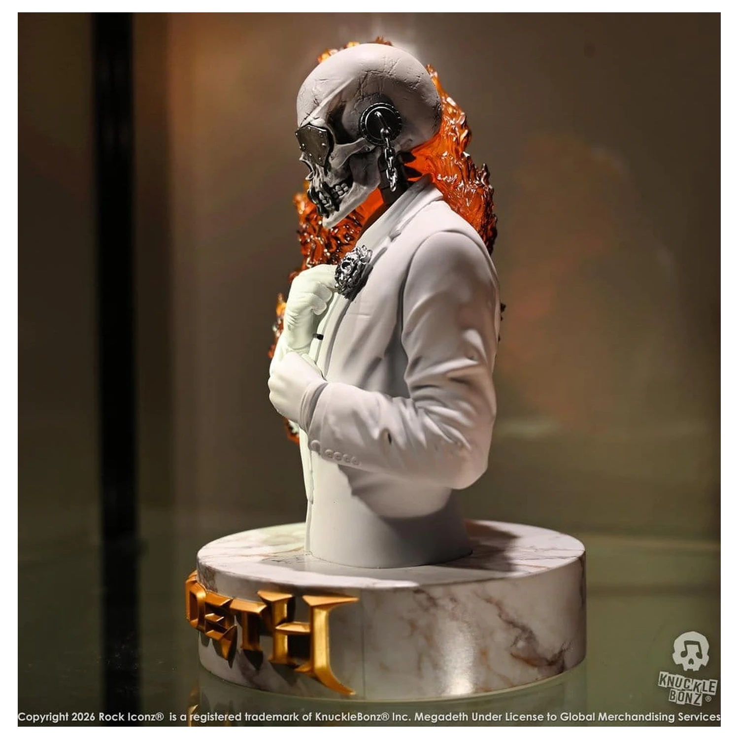 Megadeth 3D Vinyl Socha Poslední studiové album 21 cm fotografii produktu