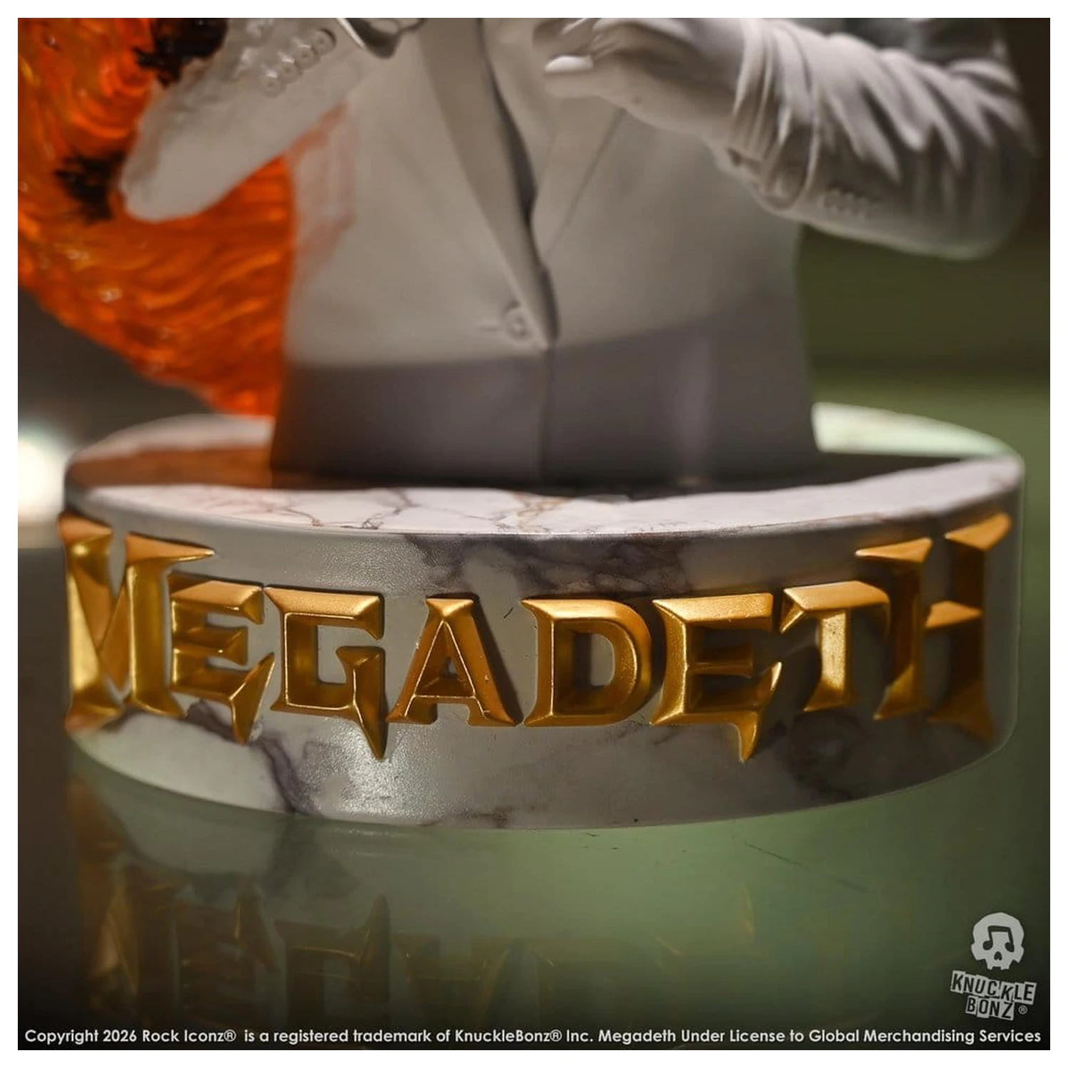Megadeth 3D Vinyl Socha Poslední studiové album 21 cm fotografii produktu