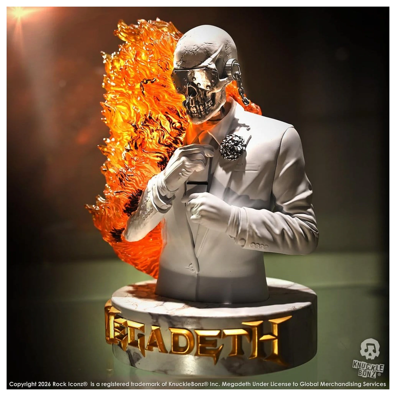 Megadeth 3D Vinyl Socha Poslední studiové album 21 cm fotografii produktu