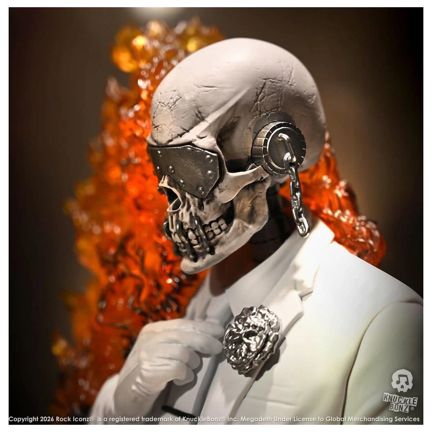 Megadeth 3D Vinyl Socha Poslední studiové album 21 cm fotografii produktu