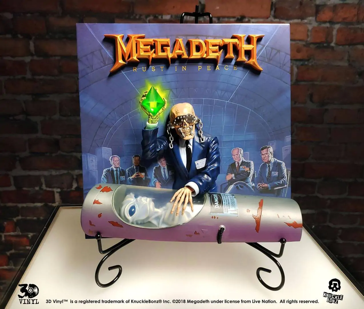 Megadeth 3D vinylová soška Rust In Peace 30 cm fotografii produktu