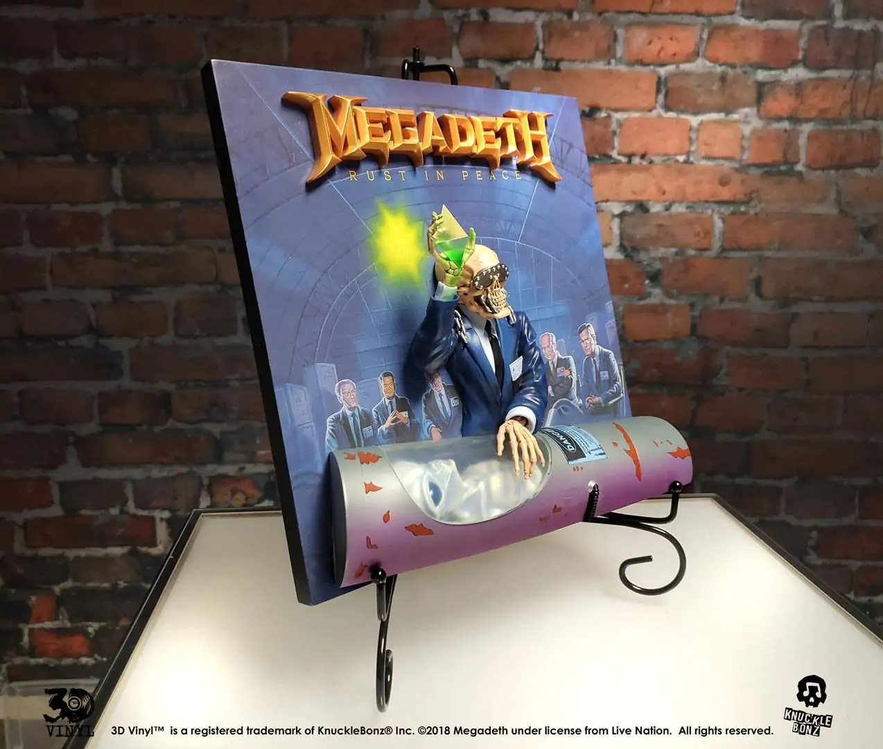 Megadeth 3D vinylová soška Rust In Peace 30 cm fotografii produktu