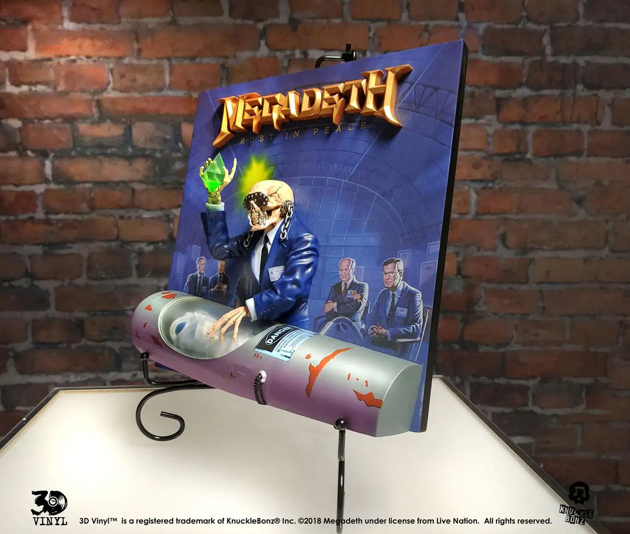 Megadeth 3D vinylová soška Rust In Peace 30 cm fotografii produktu