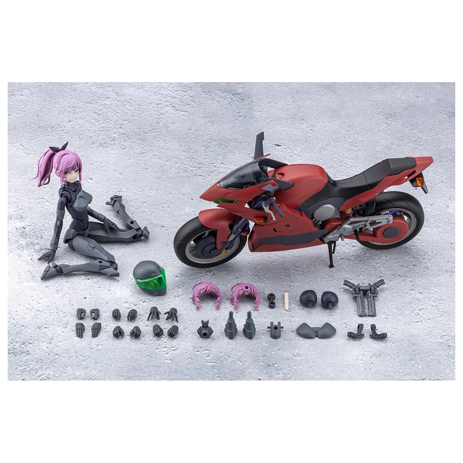 Megalomaria Unlimited Universe plastový model figurky Emulator Riding Package 16 cm fotografii produktu