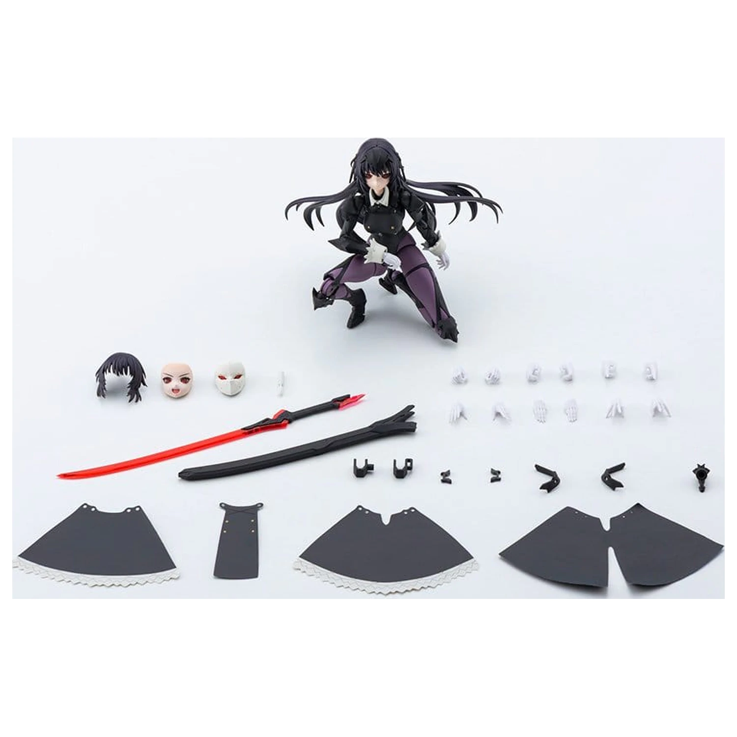 Megalomaria Unlimited Universe Plastic Model Kit Maria Kagaribi Dress Code 16 cm fotografii produktu
