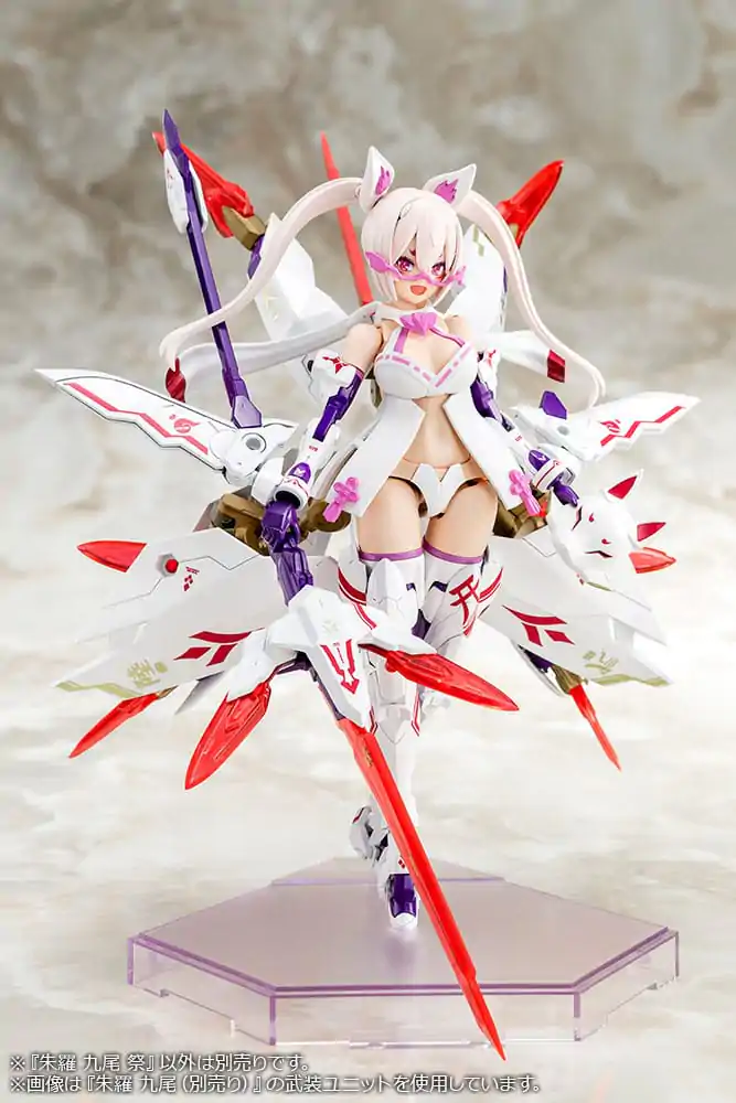 Megami Device Plastiková modelová stavebnice 1/1 Asra Nine-Tails Matsuri 14 cm fotografii produktu