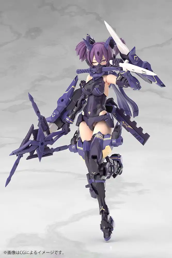 Megami Device Plastový Model Kit 1/1 Asra Ninja Kaname Shadow Edition Full Package 14 cm fotografii produktu